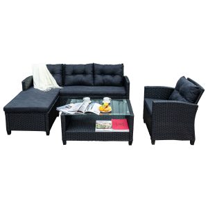 Versailles Sectional Sofa with Ottoman - Lam Hiep Hung JSC