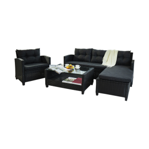 Versailles Sectional Sofa with Ottoman - Lam Hiep Hung JSC