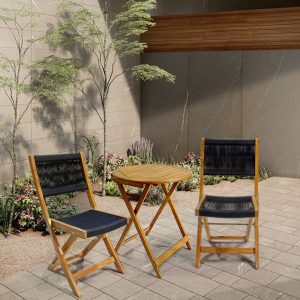 Hoover Bistro Set – Black - Lam Hiep Hung JSC