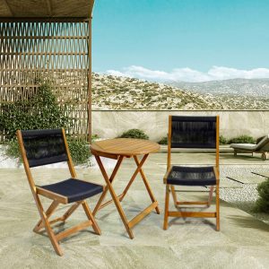 Hoover Bistro Set – Black - Lam Hiep Hung JSC