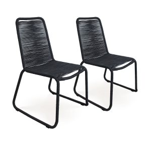 Neil Chair – Black (Set of 2) - Lam Hiep Hung JSC