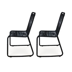 Neil Chair – Black (Set of 2) - Lam Hiep Hung JSC