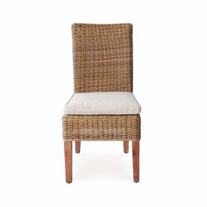 Nikaia Wicker Chair – Brown (Set of 2) - Lam Hiep Hung JSC