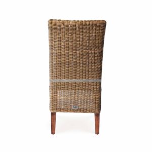 Nikaia Wicker Chair – Brown (Set of 2) - Lam Hiep Hung JSC