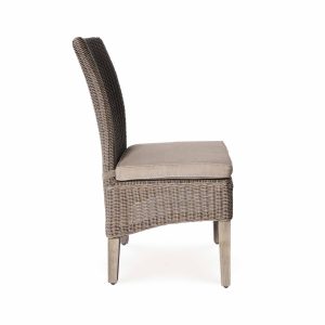 Nikaia Wicker Chair – Grey (Set of 2) - Lam Hiep Hung JSC