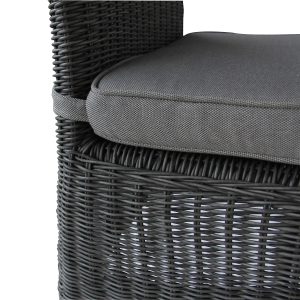 Nikaia Wicker Chair – Grey (Set of 2) - Lam Hiep Hung JSC
