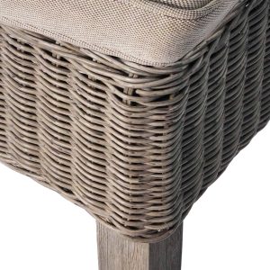 Nikaia Wicker Chair – Grey (Set of 2) - Lam Hiep Hung JSC