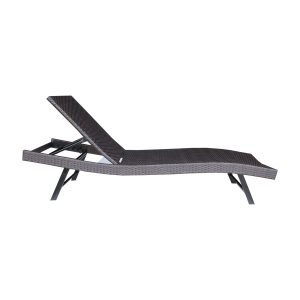 Faro Chaise Lounge – Dark Brown - Lam Hiep Hung JSC