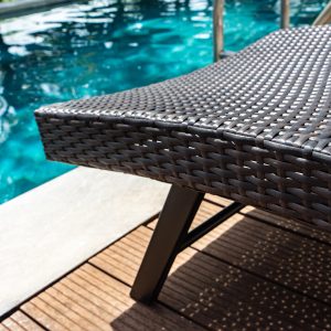 Faro Chaise Lounge – Dark Brown - Lam Hiep Hung JSC