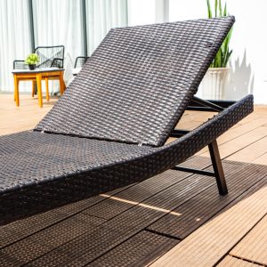 Faro Chaise Lounge – Dark Brown - Lam Hiep Hung JSC