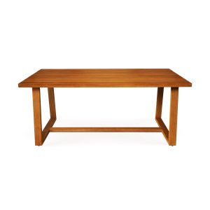 Laerdal Wooden Dining Table – Brown - Lam Hiep Hung JSC