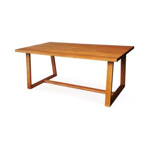 Laerdal Wooden Dining Table – Brown - Lam Hiep Hung JSC