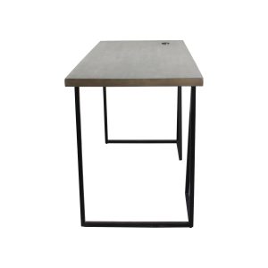 Moritz Desk with USB – grey - Lam Hiep Hung JSC