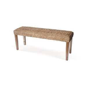 Chania Water Hyacinth Wood Bench - Lam Hiep Hung JSC