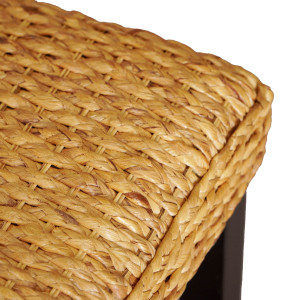 Valencia Water Hyacinth Wood Bench - Brown - Lam Hiep Hung JSC