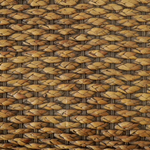 Valencia Water Hyacinth Wood Bench – Grey