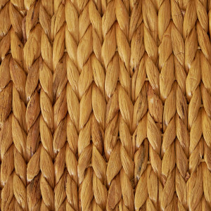 Sultan Water Hyacinth Wood Bench – Brown - Lam Hiep Hung JSC