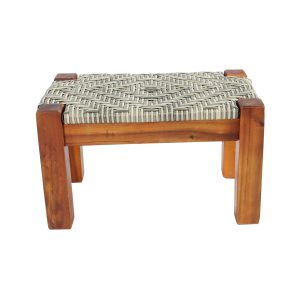 Dale Poly rattan wood Stool – Grey (Set of 2) - Lam Hiep Hung JSC