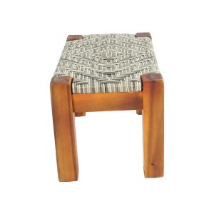 Dale Poly rattan wood Stool – Grey (Set of 2) - Lam Hiep Hung JSC