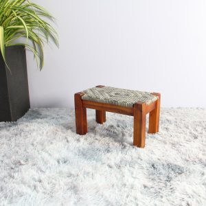 Dale Poly rattan wood Stool – Grey (Set of 2) - Lam Hiep Hung JSC