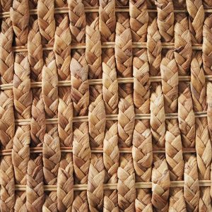 Dock water hyacinth Wood stool – Natural (Set of 2) - Lam Hiep Hung JSC