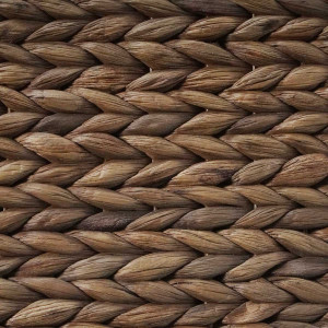 Brae water hyacinth Wood Storage Stool – Brown - Lam Hiep Hung JSC