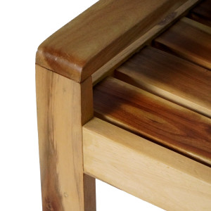 Brae water hyacinth Wood Storage Stool – Brown - Lam Hiep Hung JSC