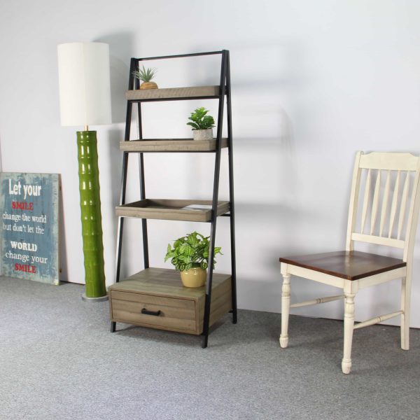 Chillon Ladder Bookcase-grey - Lam Hiep Hung JSC