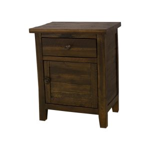 Montana Cabinet 1 Door 1 Drawer in Brown - Lam Hiep Hung JSC