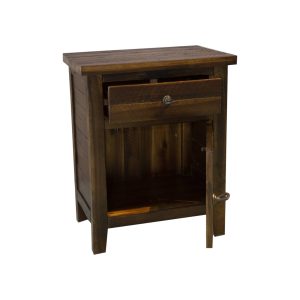 Montana Cabinet 1 Door 1 Drawer in Brown - Lam Hiep Hung JSC