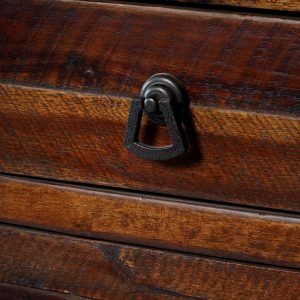 Montana Cabinet 1 Door 1 Drawer in Brown - Lam Hiep Hung JSC