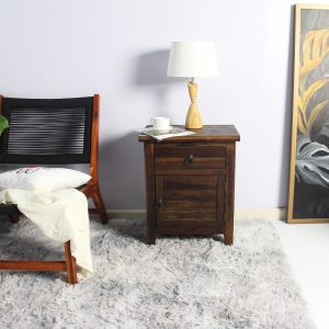 Montana Cabinet 1 Door 1 Drawer in Brown - Lam Hiep Hung JSC