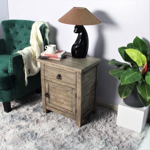 Montana Cabinet 1 Door 1 Drawer in Grey - Lam Hiep Hung JSC