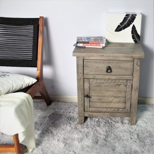 Montana Cabinet 1 Door 1 Drawer in Grey - Lam Hiep Hung JSC