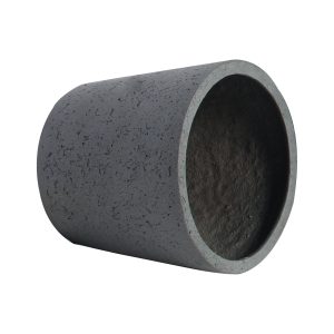 Rugen Cylindrical Round Poly Planter (Set Of 2) – Dark Grey - Lam Hiep Hung JSC