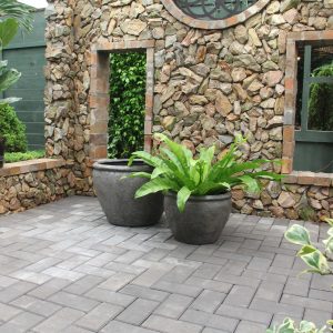 Terre Poly Planter (Set Of 2) – Grey - Lam Hiep Hung JSC