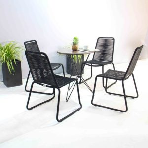 Neil Chair – Black (Set of 4) - Lam Hiep Hung JSC