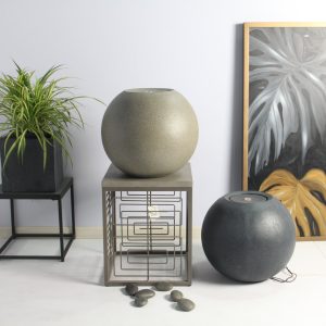 Barron Globular Fountain – Grey - Lam Hiep Hung JSC